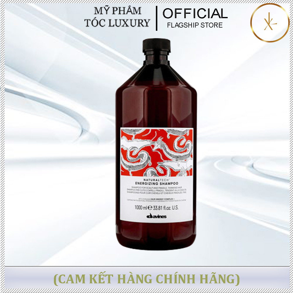 DẦU GỘI CHỐNG RỤNG KÍCH THÍCH MỌC TÓC DAVINES ENERGIZING SHAMPOO 1000ML